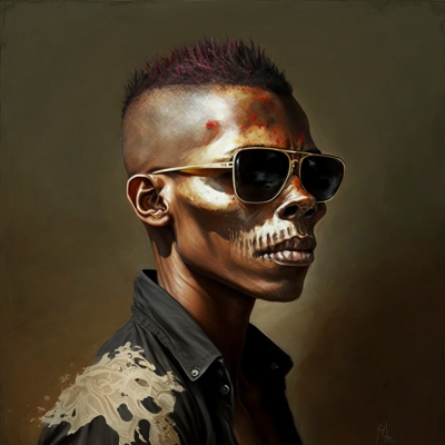 Punk Style Portrait