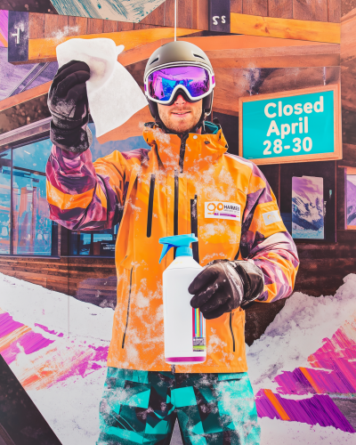 80’s Ski Collage