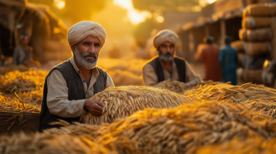 Pakistani Wheat Field