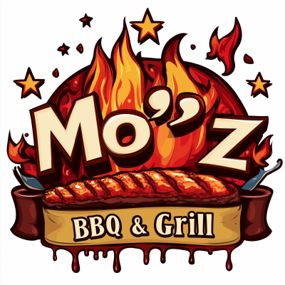 Mo’z BBQ & Grill Logo
