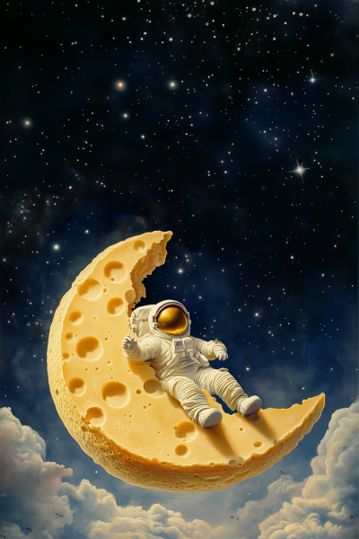 Cheesy Moon Adventure