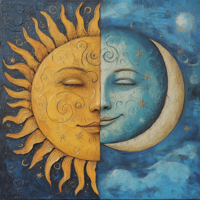 Sun and Moon