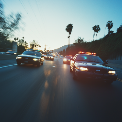 Police Car Action