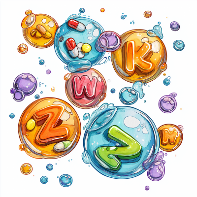 Colorful Watercolor Bubbles Clipart