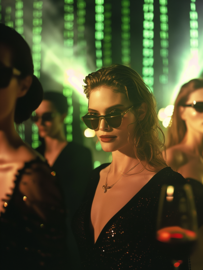 Matrix Party Elegance