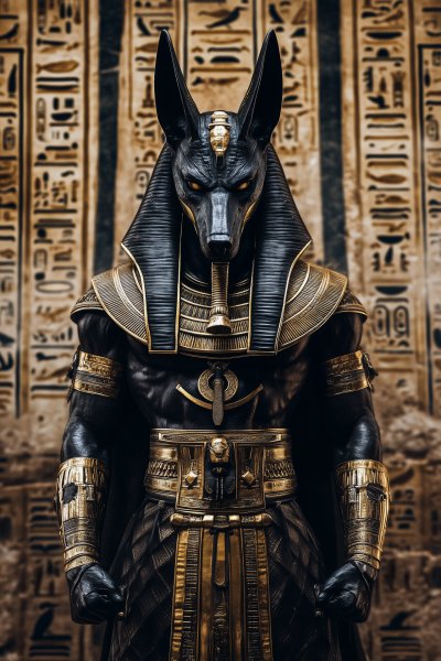 Anubis in Pharaoh Armor