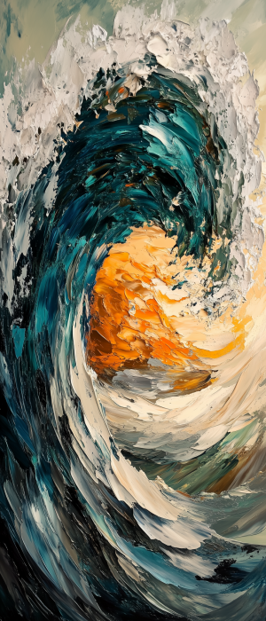 Abstract Ocean Wave