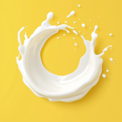 Yogurt Splash Badge
