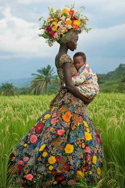 Emerging from the Rice Field