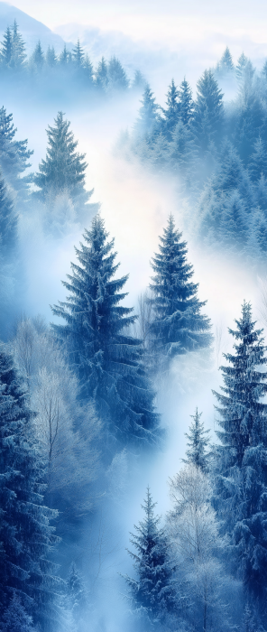 Mystical Coniferous Forest