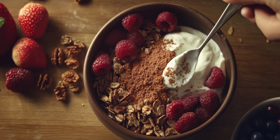Healthy Granola Bowl