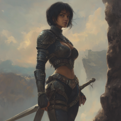 Warrior of the Cliff