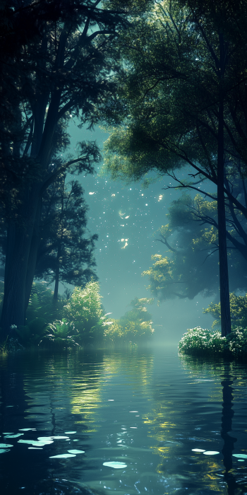 Mystical Water Scenery