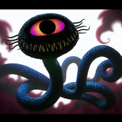 Cute Alien Snake
