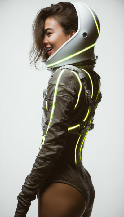 Futuristic Space Suit Application