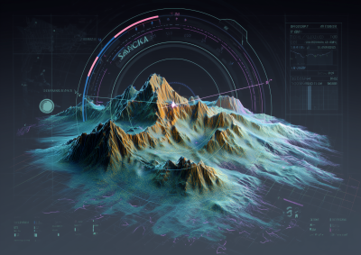 Holographic Elevation Map