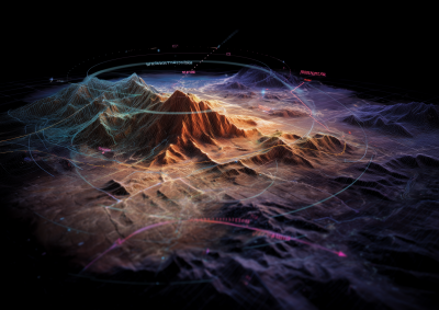 Holographic Elevation Map