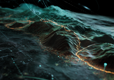 Holographic Elevation Map