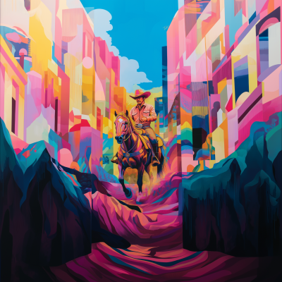 Disco Cowboy in Wynwood