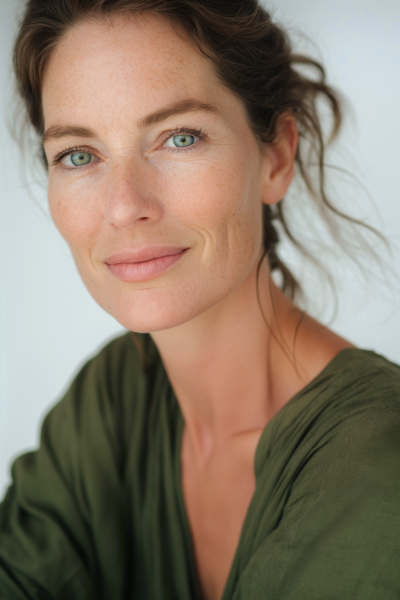 Serene Wise Woman Portrait