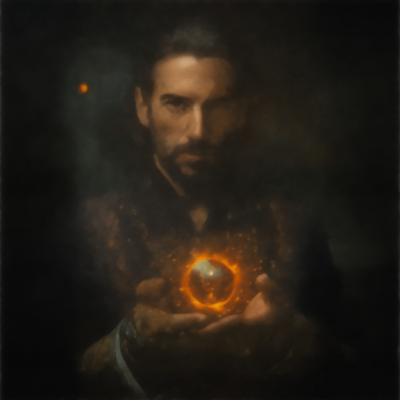 Mysterious Male Astrologer