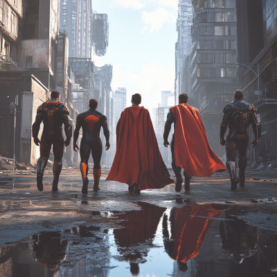 Superheroes in Dystopia