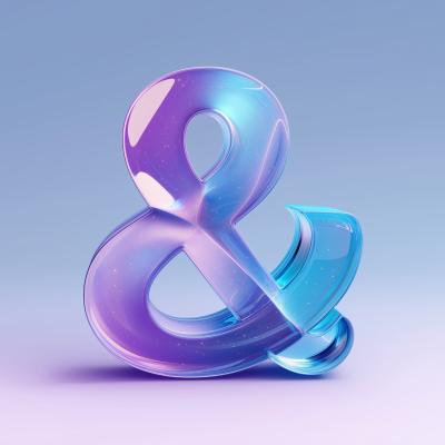 3D Ampersand Render