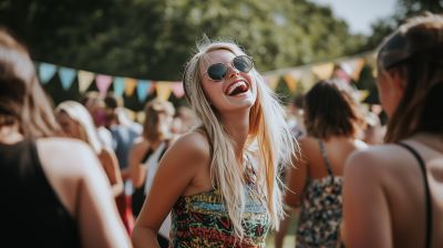 UK Music Festival Crowd