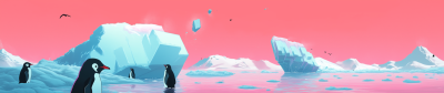 Tetris Glacier Calving