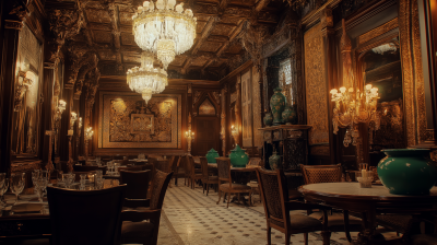 Lavish Restaurant Interior