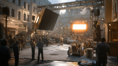 Busy Film Set