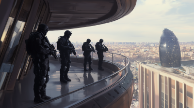 Guarded Balcony Scene