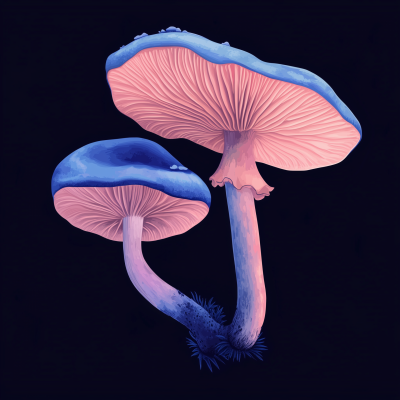 Colorful Mushrooms