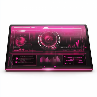 Futuristic Holographic Display