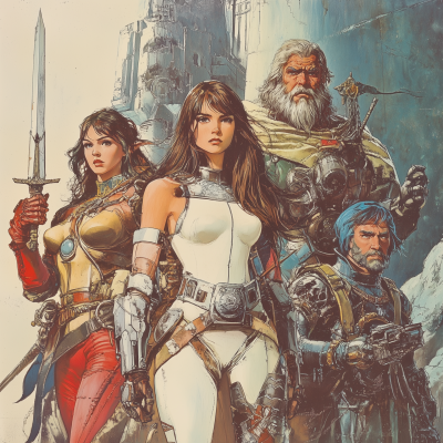 Dungeons and Dragons Fantasy Cover
