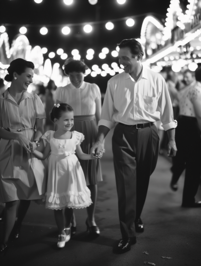 Young Girl Walking