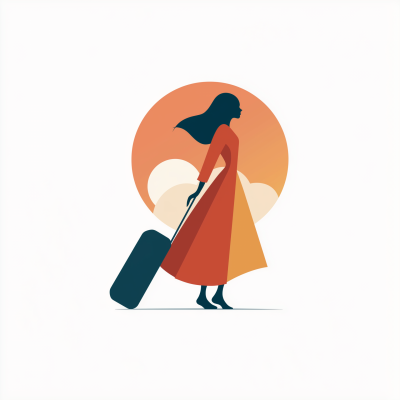 Female Traveler Logo