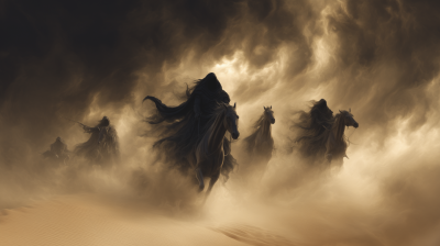 Desert King and Phantom Riders