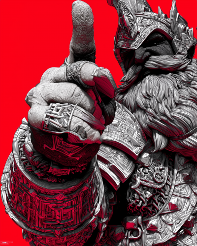 Dwarven Cleric Gesture