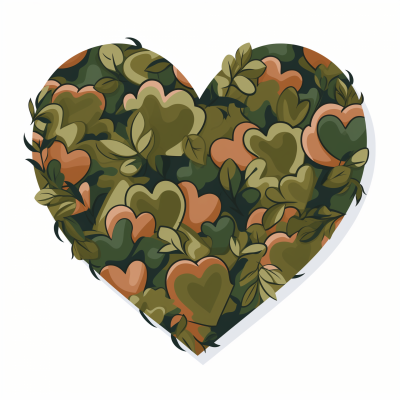 Camouflage Heart