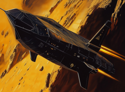 Cinematic Space Ship Concept