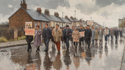 1970s Northern Ireland Peace March