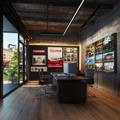 Real Estate Office Interior