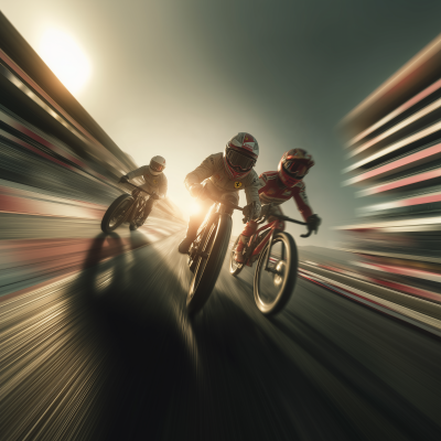 Formula One Drivers on Bikes