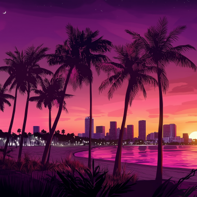 Miami Beach Sunset