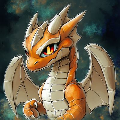 Stone Dragon Illustration