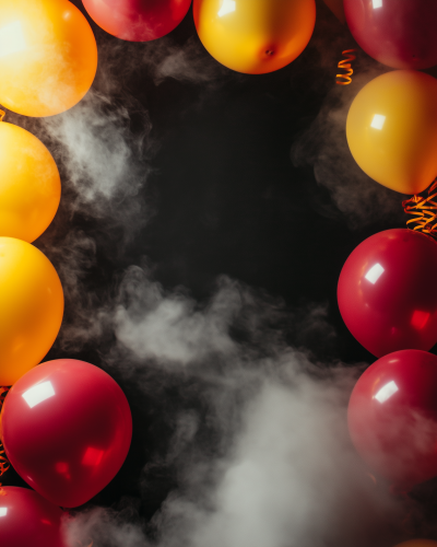 Festive Birthday Balloons