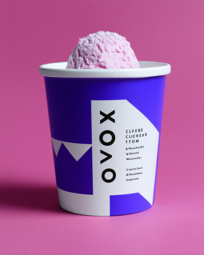 Komo Ice Cream Tub Packaging