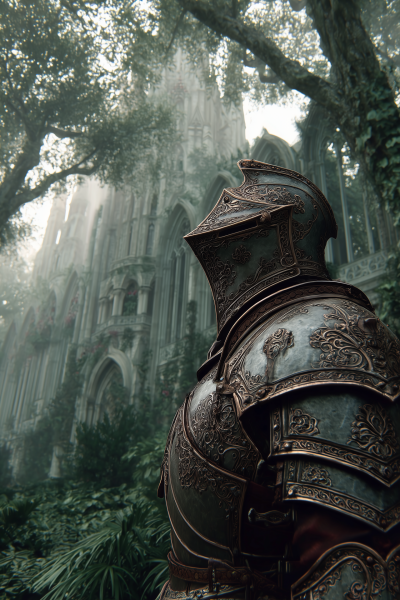 Ancestral Guardian in a Magical Forest