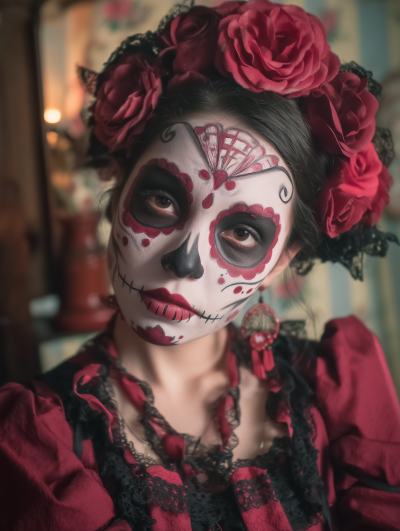 Day of the Dead Makeup Portrait